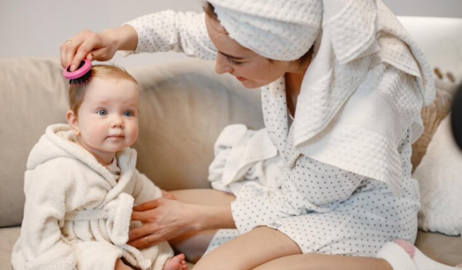Prendre soin des cheveux de bébé